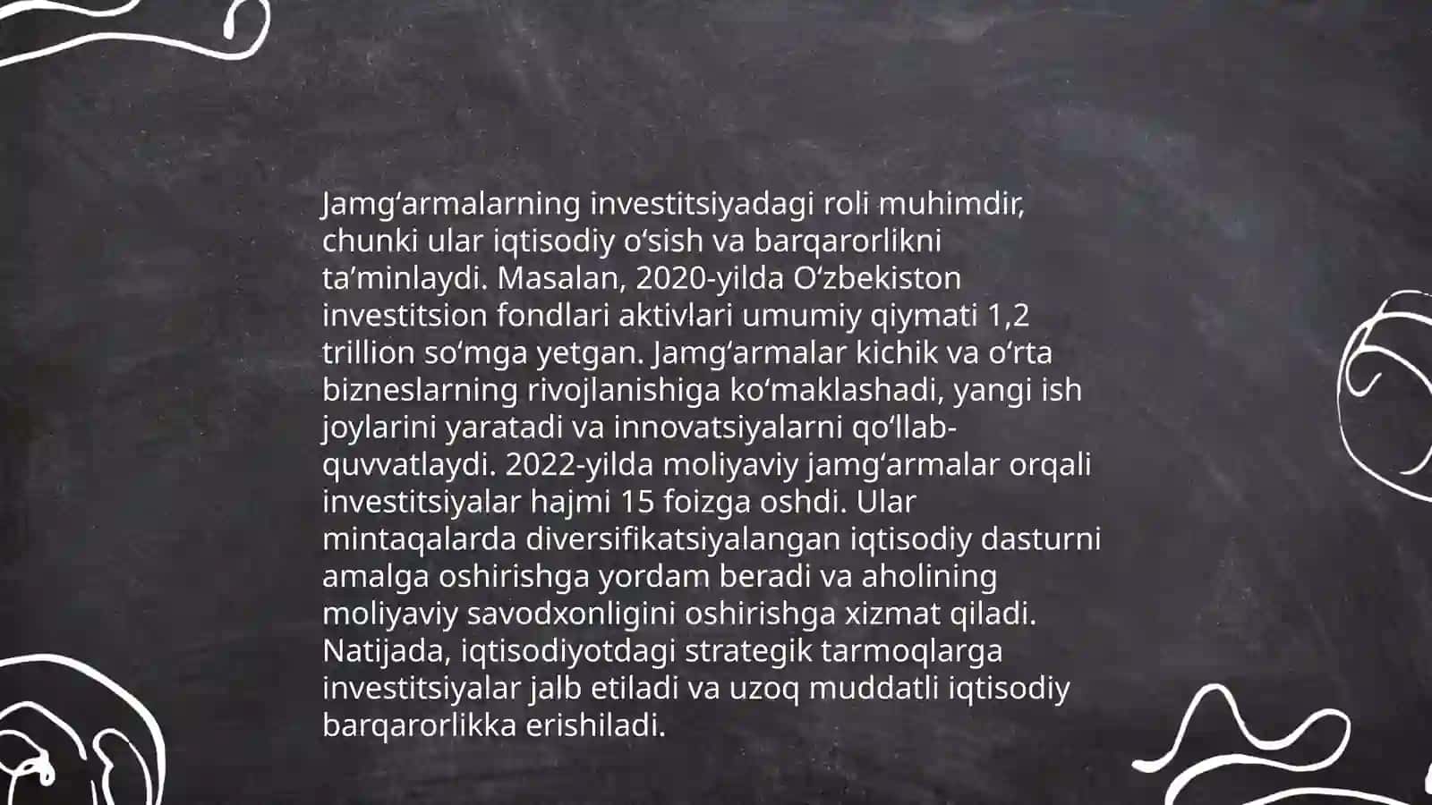 Jamgʻarmalar- investitsiyalar manbasi sifatida 4