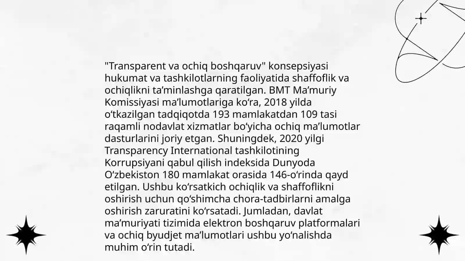 Korrupsiyaga qarshi kurashishning samarali usullari 4