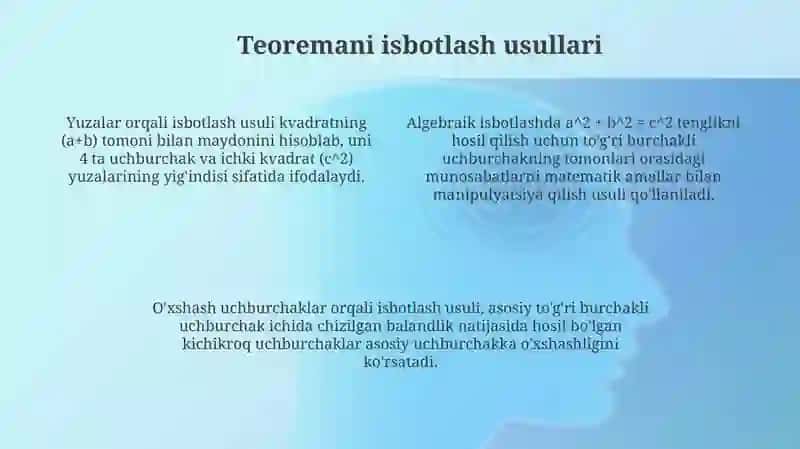 Pifagor teoremasi 4