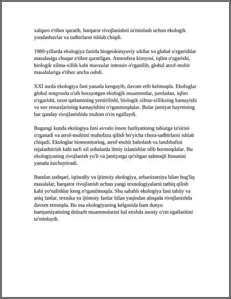 HISTORY AND ORIGINS OF ECOLOGY 4