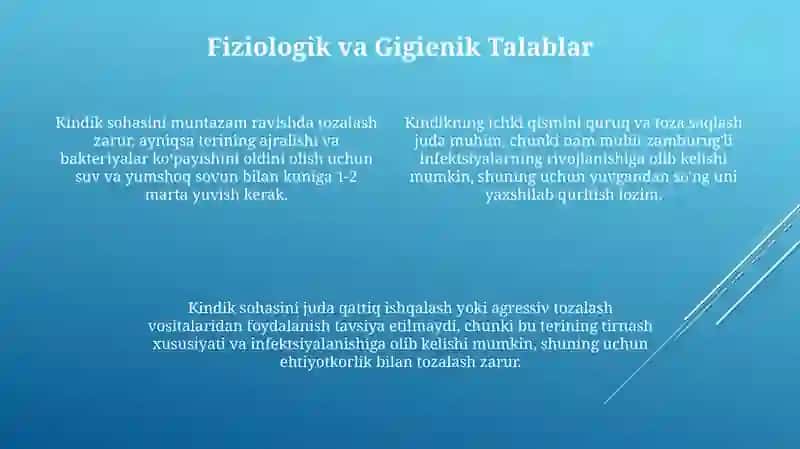 Kindik gigienasi va estetikasi 4