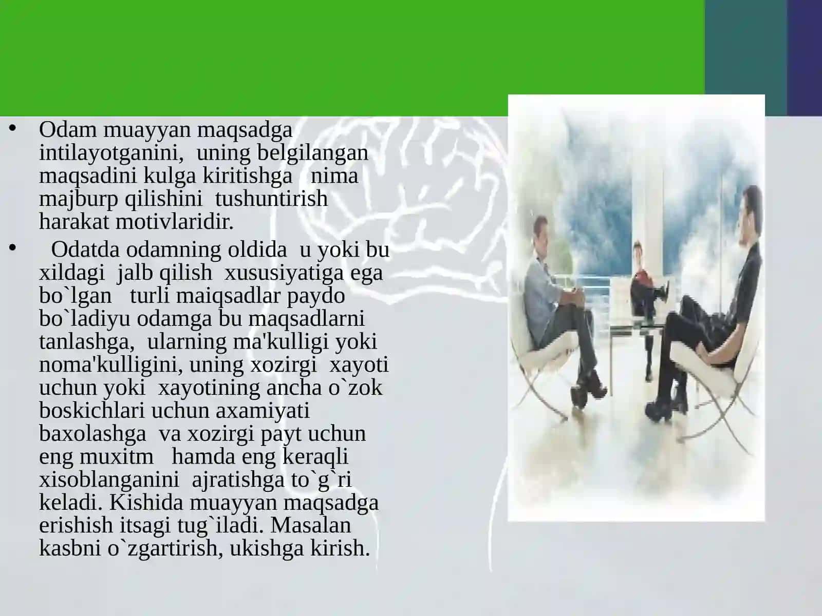 Irodani buzilishi. Irodasizlik xulq-atvori 4