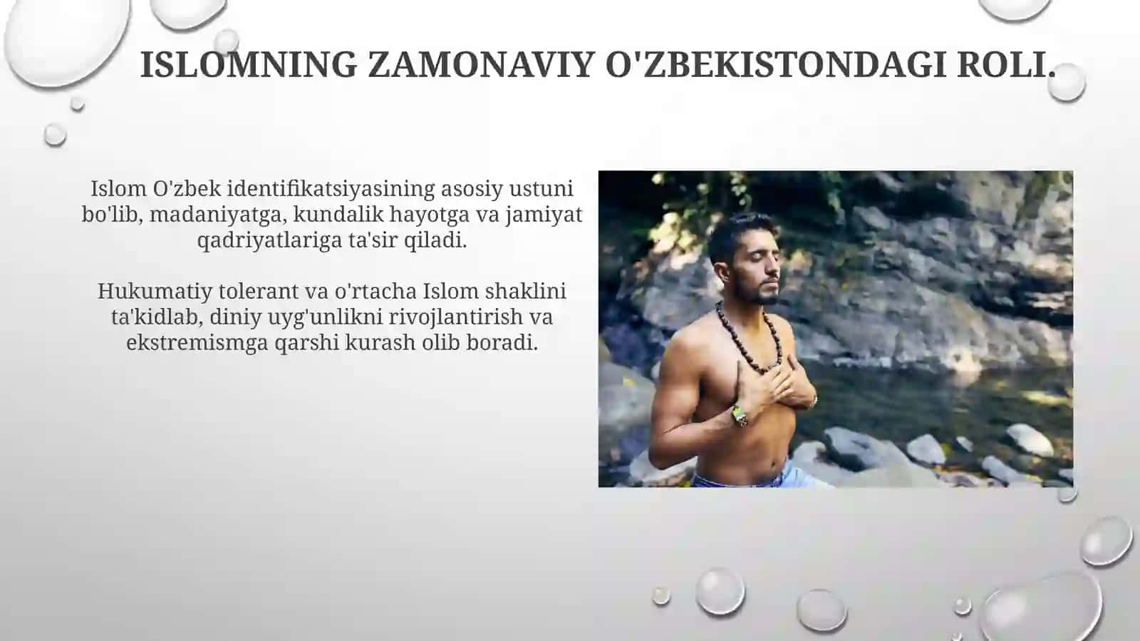 Zamonaviy O'zbekistonda Ma'naviyatning O'rni 4