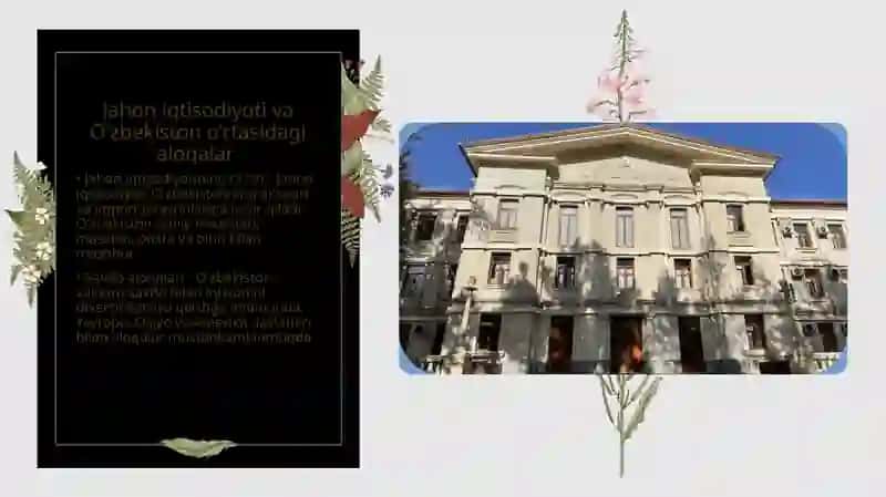 O'zbekiston va jahon hamjamiyati. 4