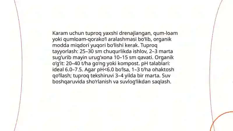 Karam yetishtirish 4