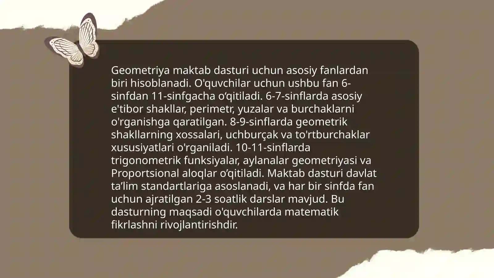 Algebra va uning ta'limdagi roli 4