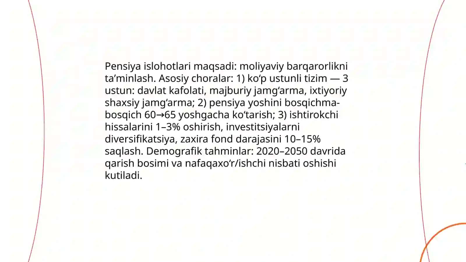 Ijtimoiy ta'minot buguni va kelajagi 4