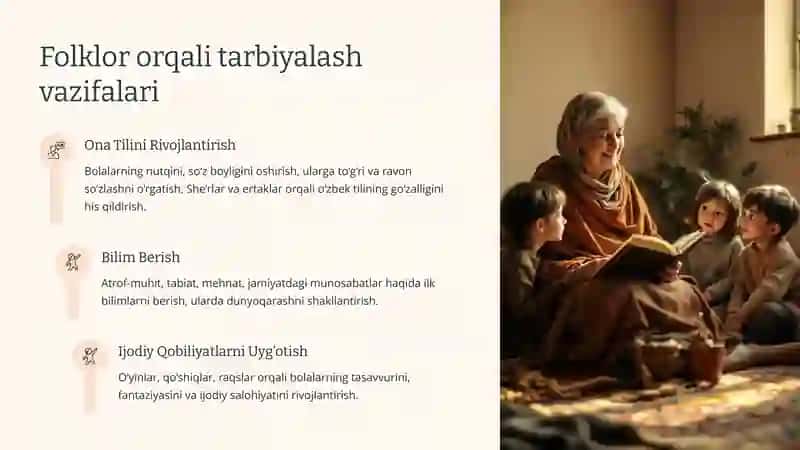 Bolalar folklorining maqsad va vazifalari 4