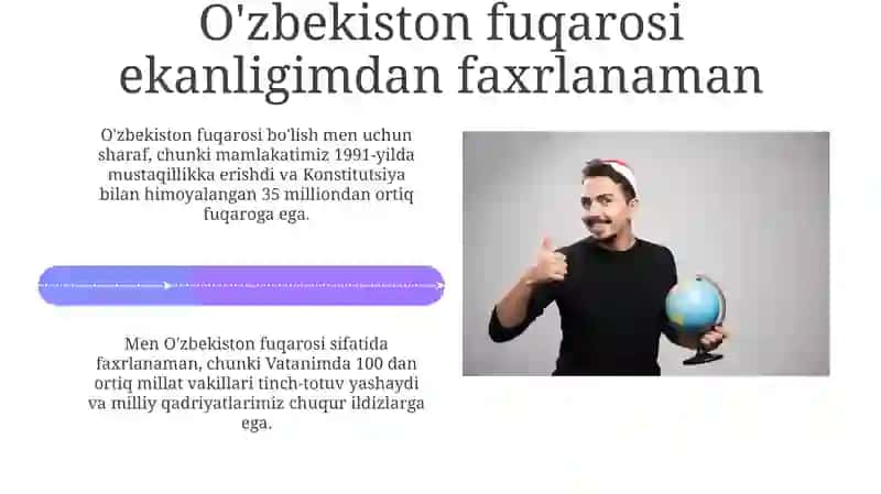 Men vatanning munosib fuqarosiman 4