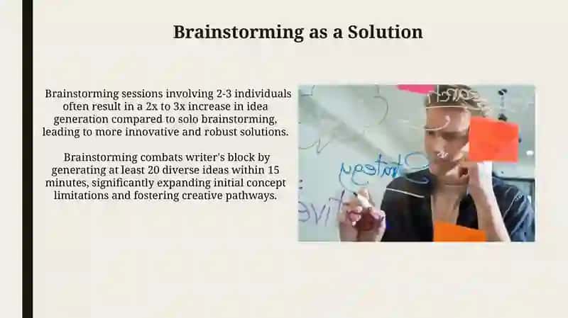 Brainstorming as a writing technique 4