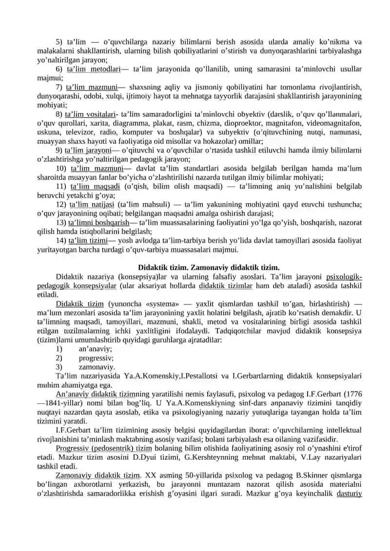 TA’LIM JARAYONINING MOHIYATI 4