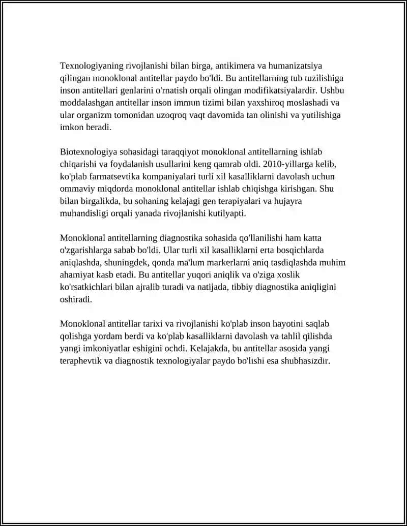 MONOKLONAL ANTITELALAR 4
