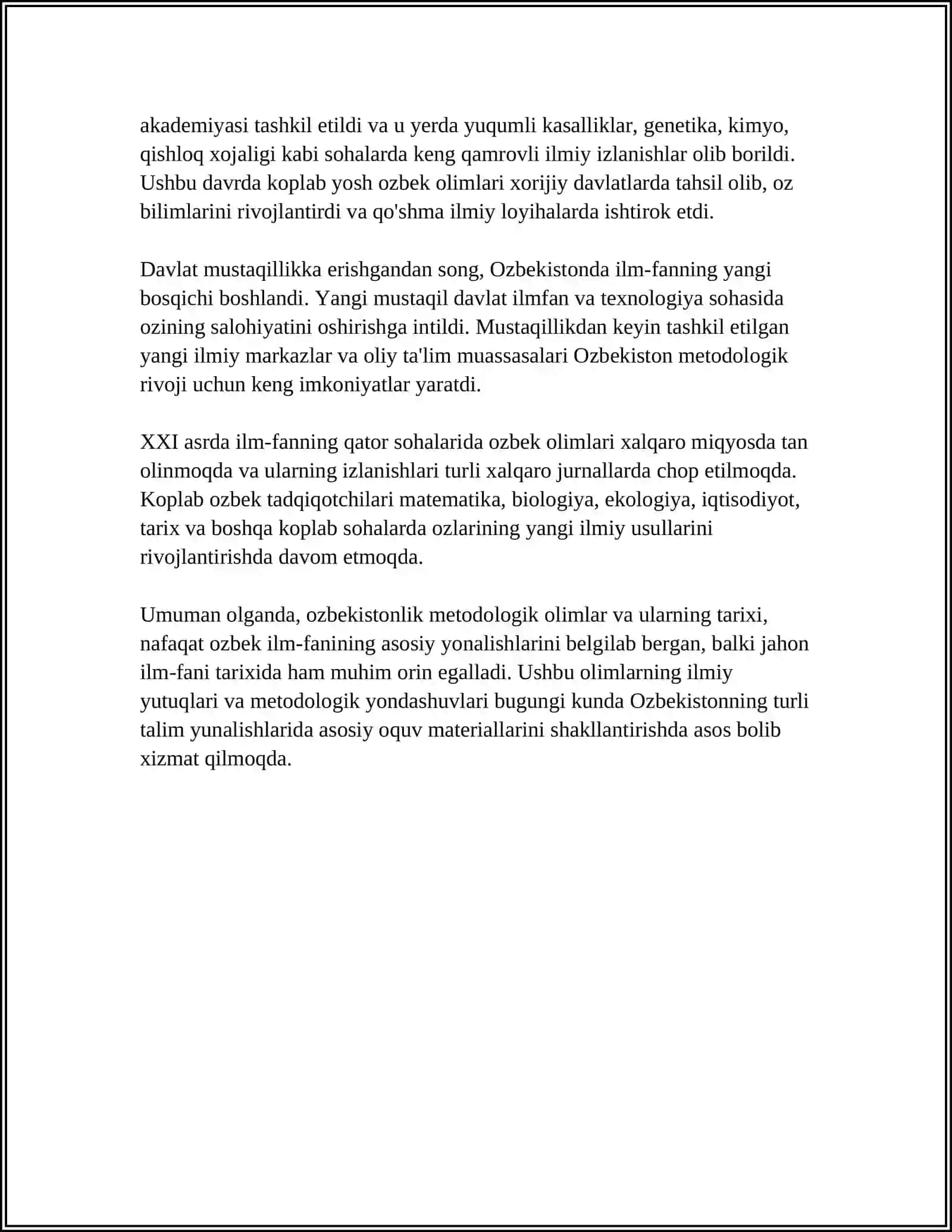 O‘ZBEK METODOLOGIK OLIMLARI HAQIDA 4
