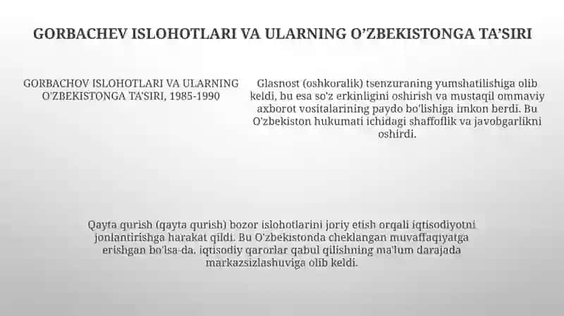 1985-1990-Yillarda OʻZbekistondagi Ijtimoiy -SiyosiyVaziyat 4