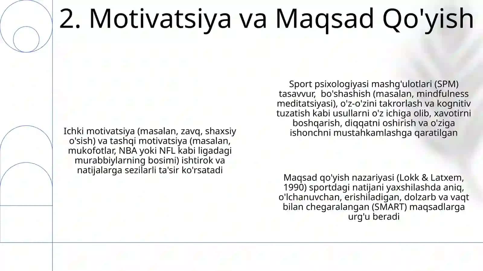 Jismoniy tarbiya va sportda psixologiya 4