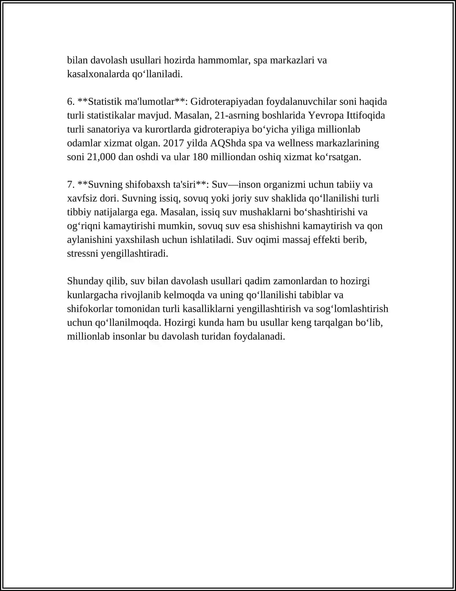 SUV BILAN DAVOLASH 4