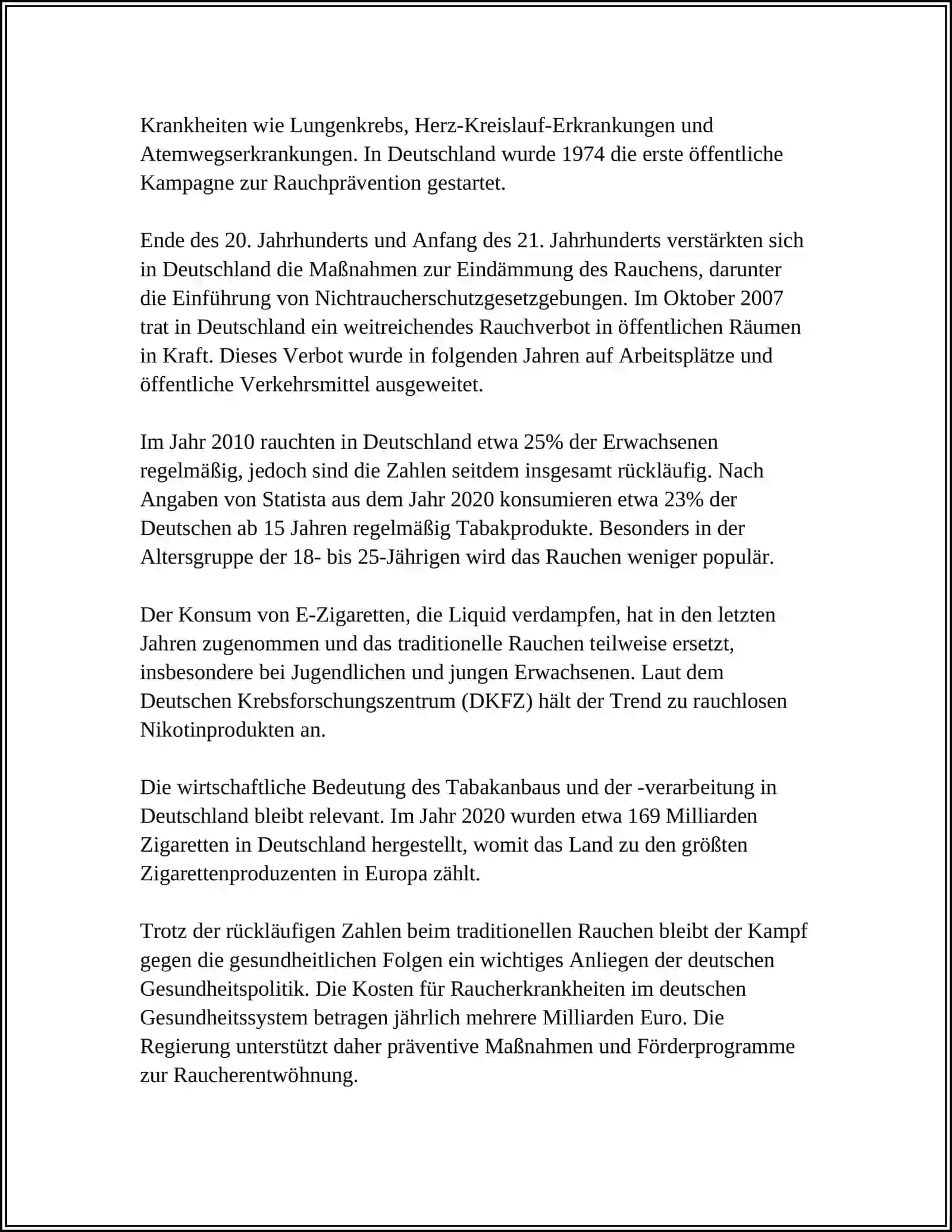 AUFSATZ ZUM THEMA:"RAUCHEN" 4