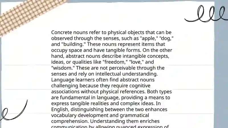Types of Nouns 4