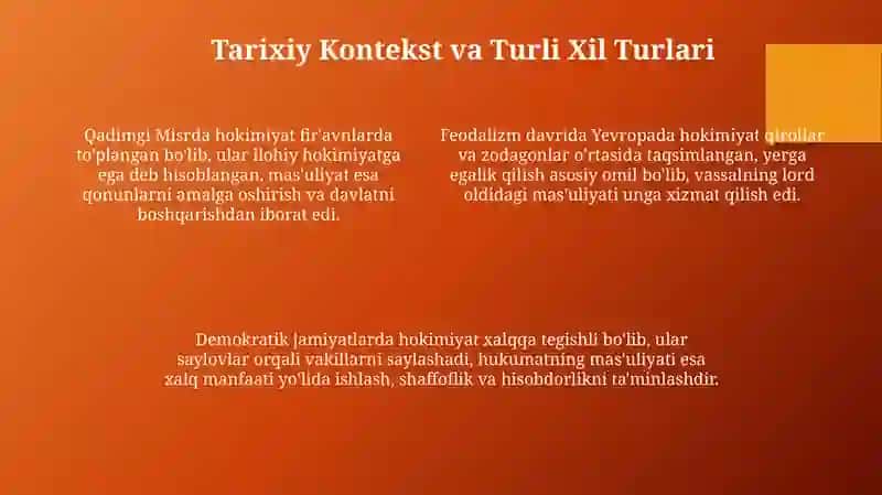 Hokimiyat va Mas'uliyat 4