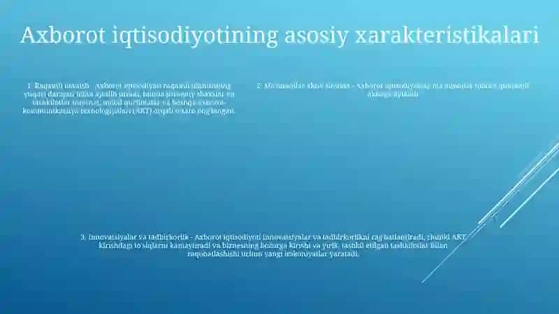 Axborot Iqtisodiyoti 4