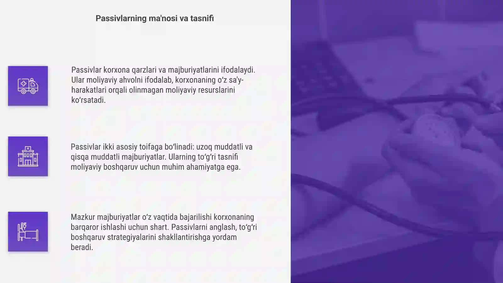 Korhona aktivlari va passivlari 4