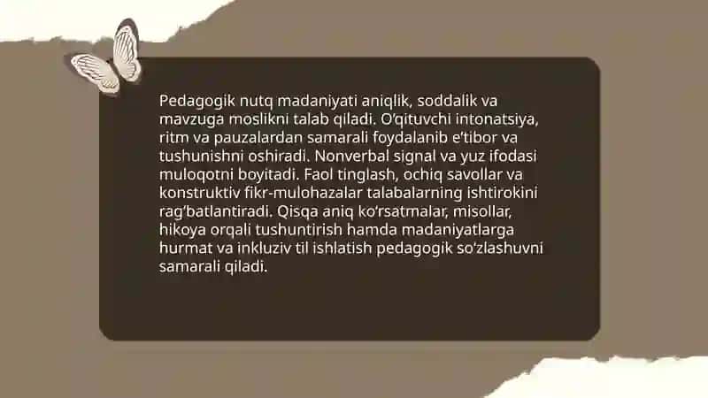 Õqituvchi Muloqot Madaniyati 4