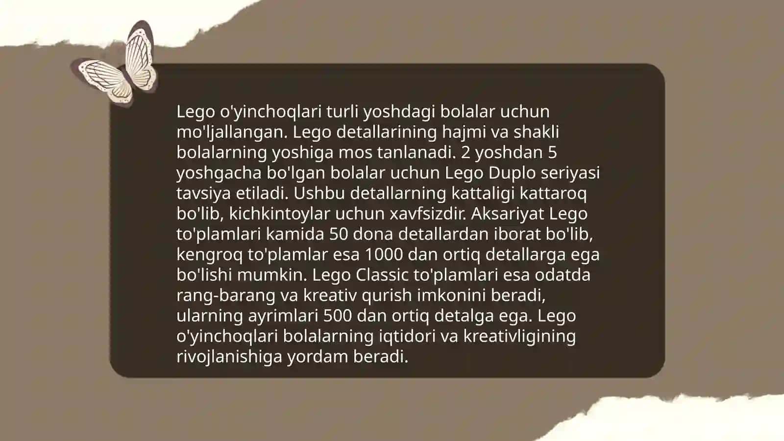 Konstruksiya elementlarini yaratish (Lego) 4
