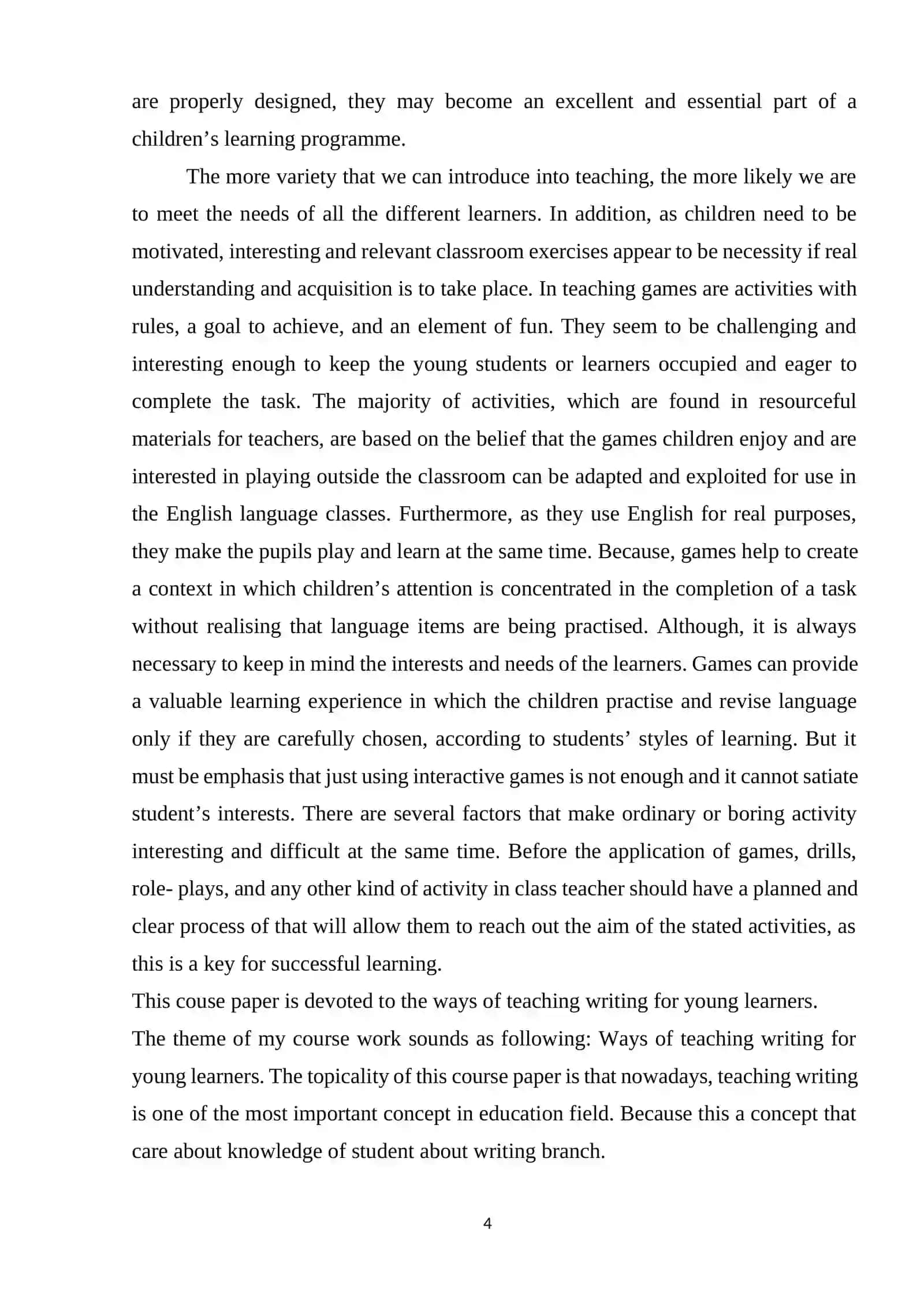 Ways of teaching writing for young leaners (3) 4