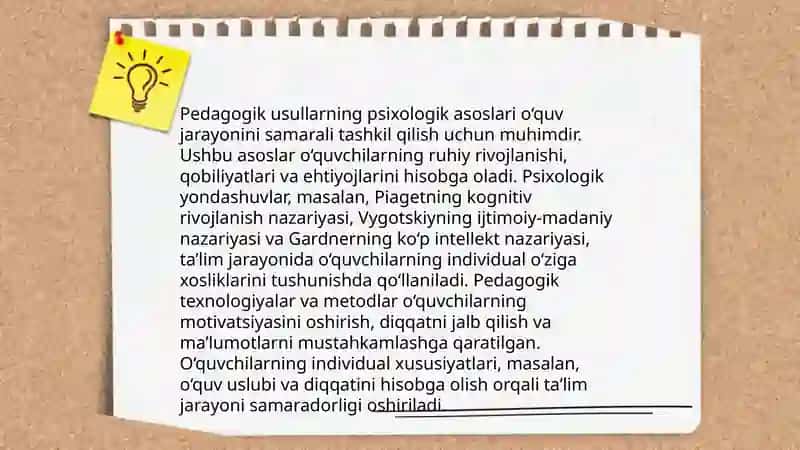 Boshqaruvning pedagogik usullari va ularning psixalogik tasiri 4