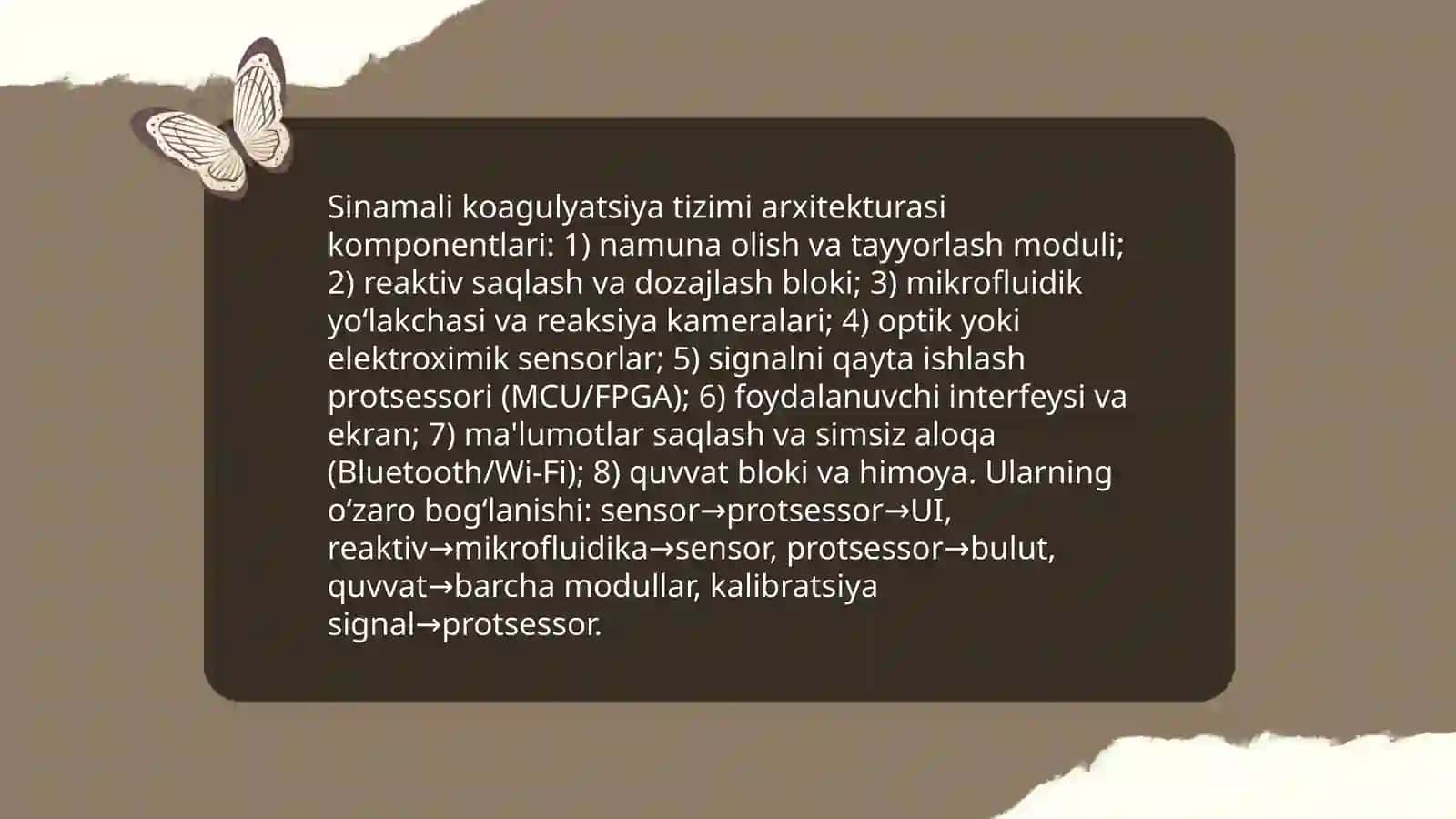 Sinamali koagulyatsiya tizimini tuzish 4