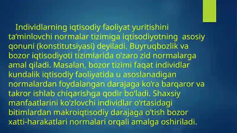 Normal artizimining shakllanishi 4