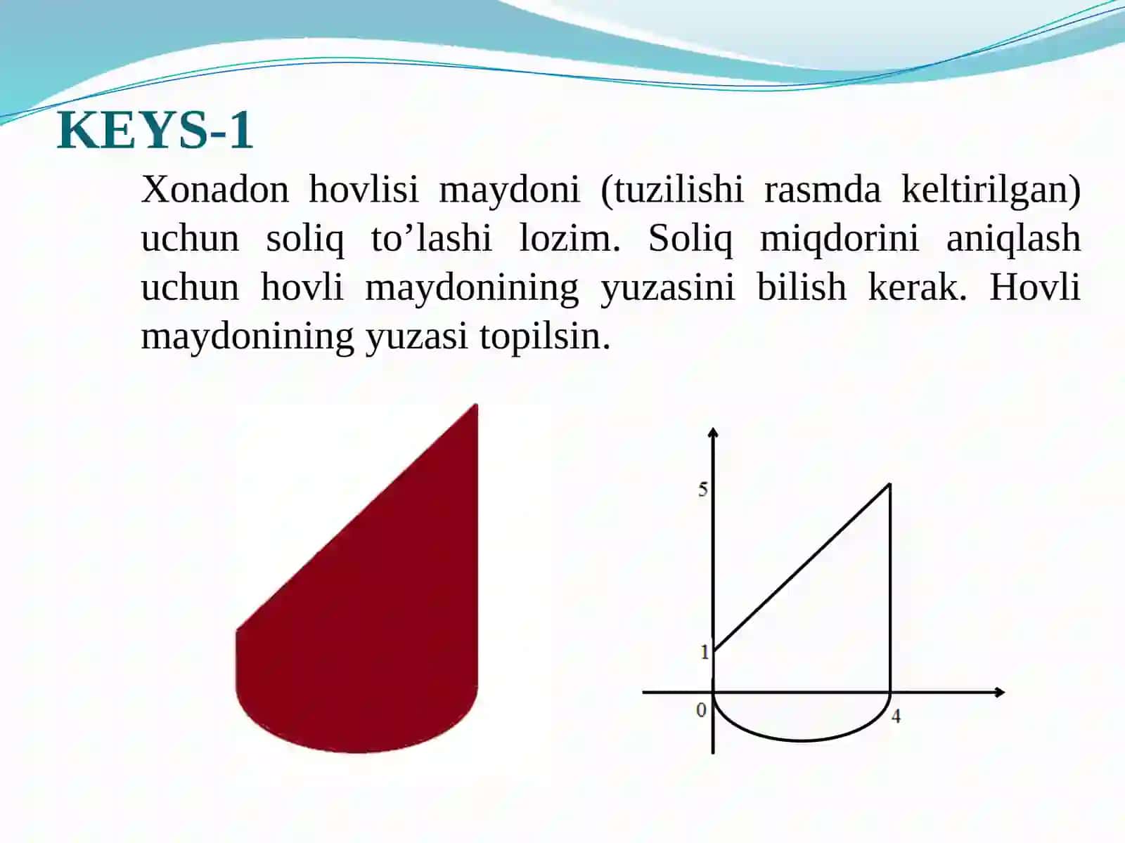 Aniq integralning tadbiqlari 4