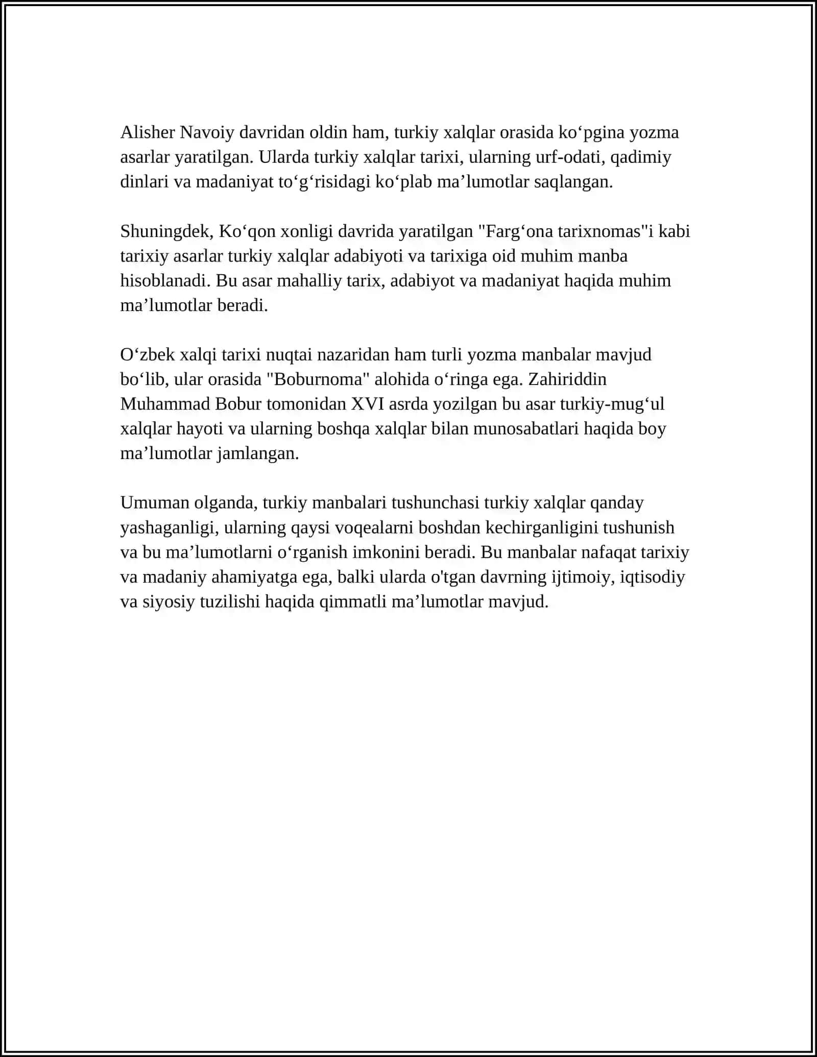 TURK MANBALARI VA ULARNING AHAMIYATI 4