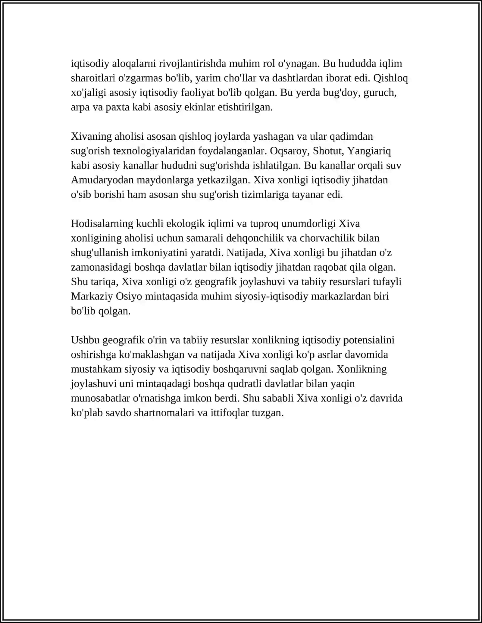 XIVA XONLIGINING MA'MURIY HUDUDIY TUZILISHI 4