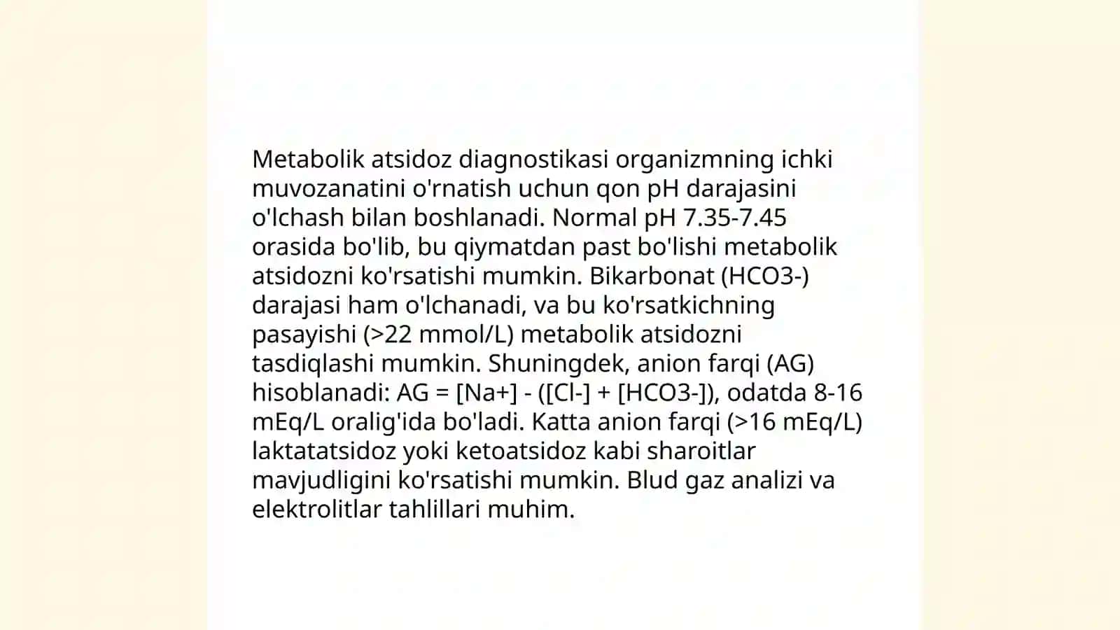Atsidoz laborator diagnostikasi 4