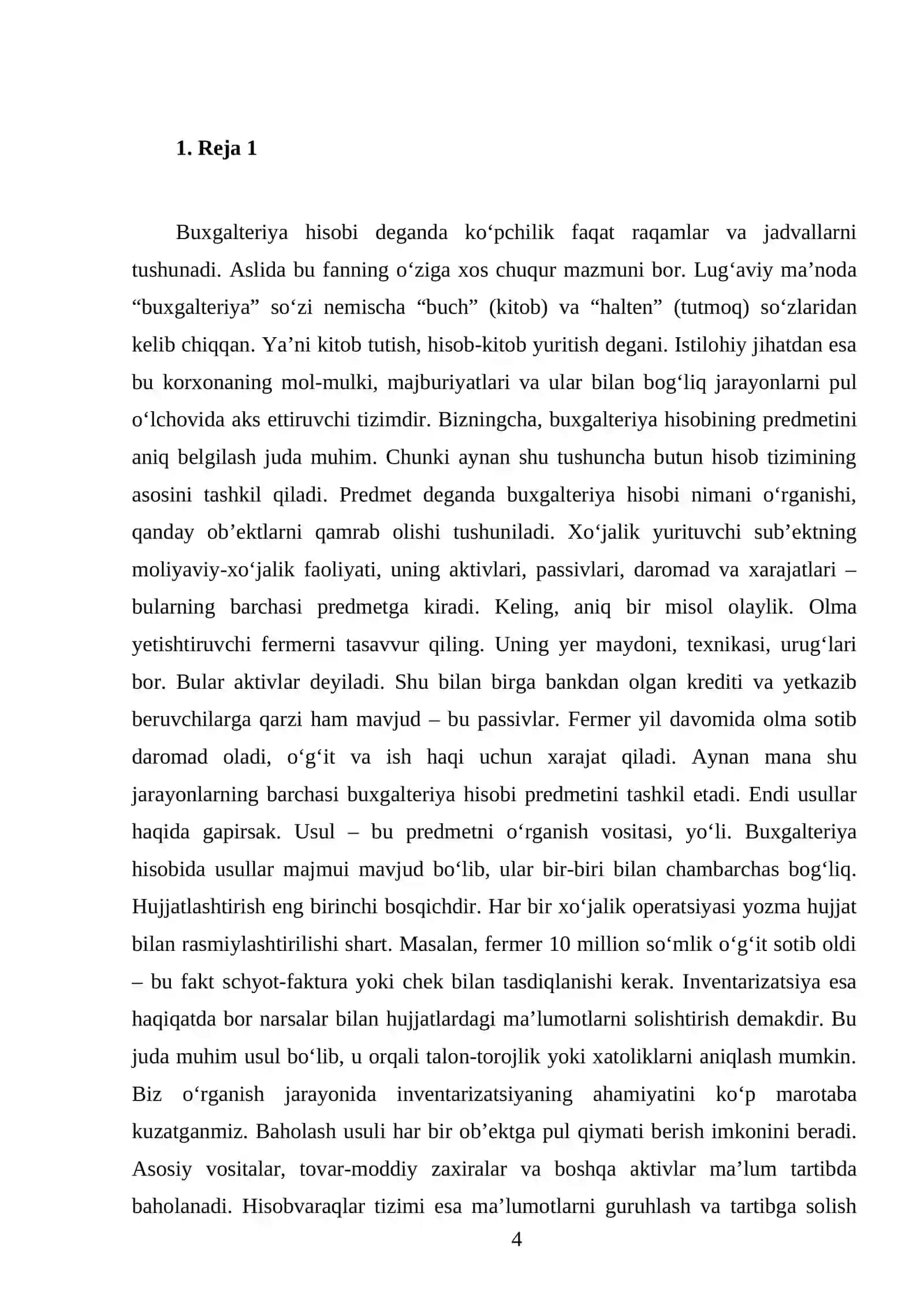 Buxgalteriya hisobining predmeti va usullari 4