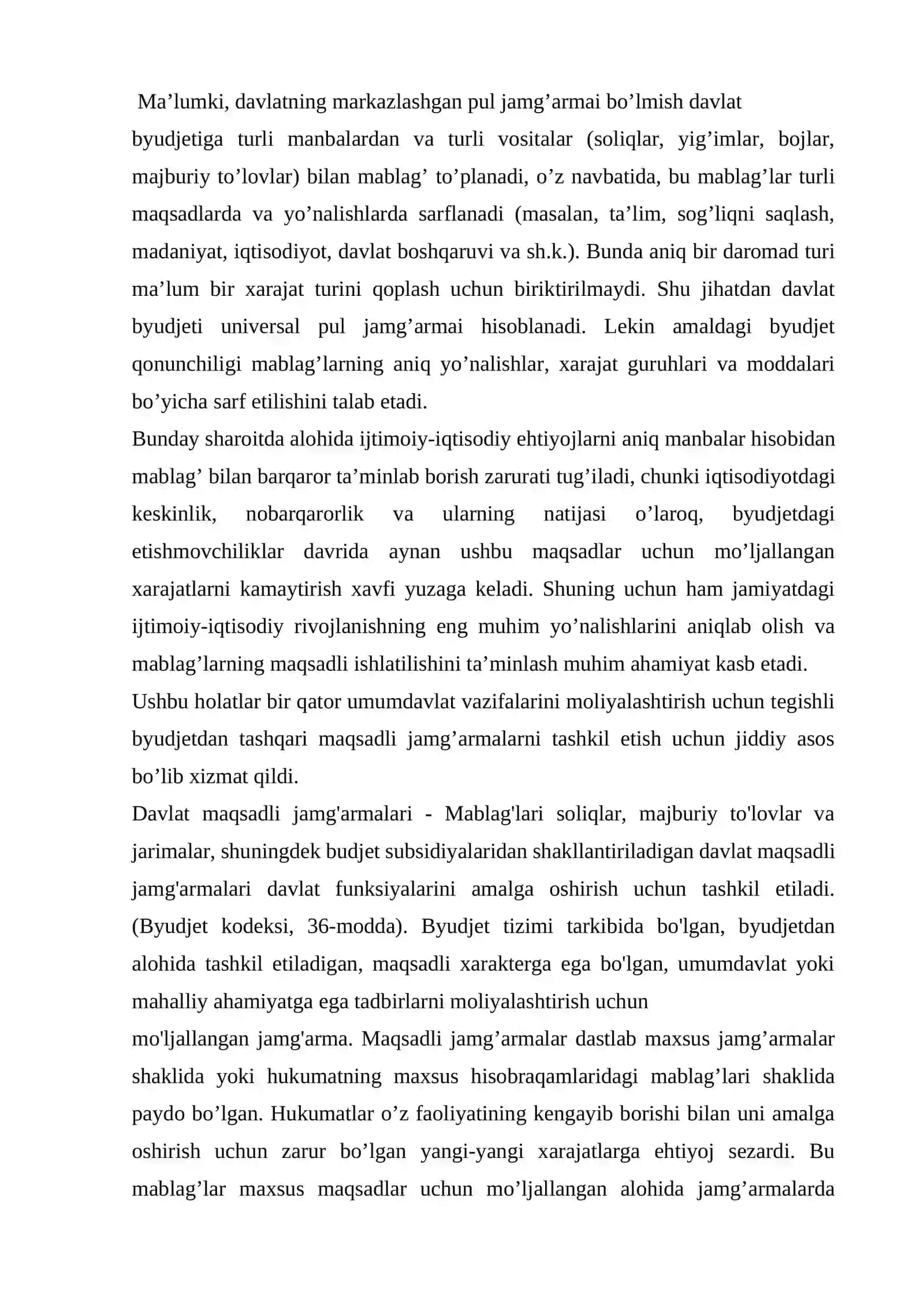 Davlat maqsadli jamg`armalari 4