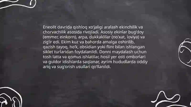 Eneolit davri lokal madaniyati 4