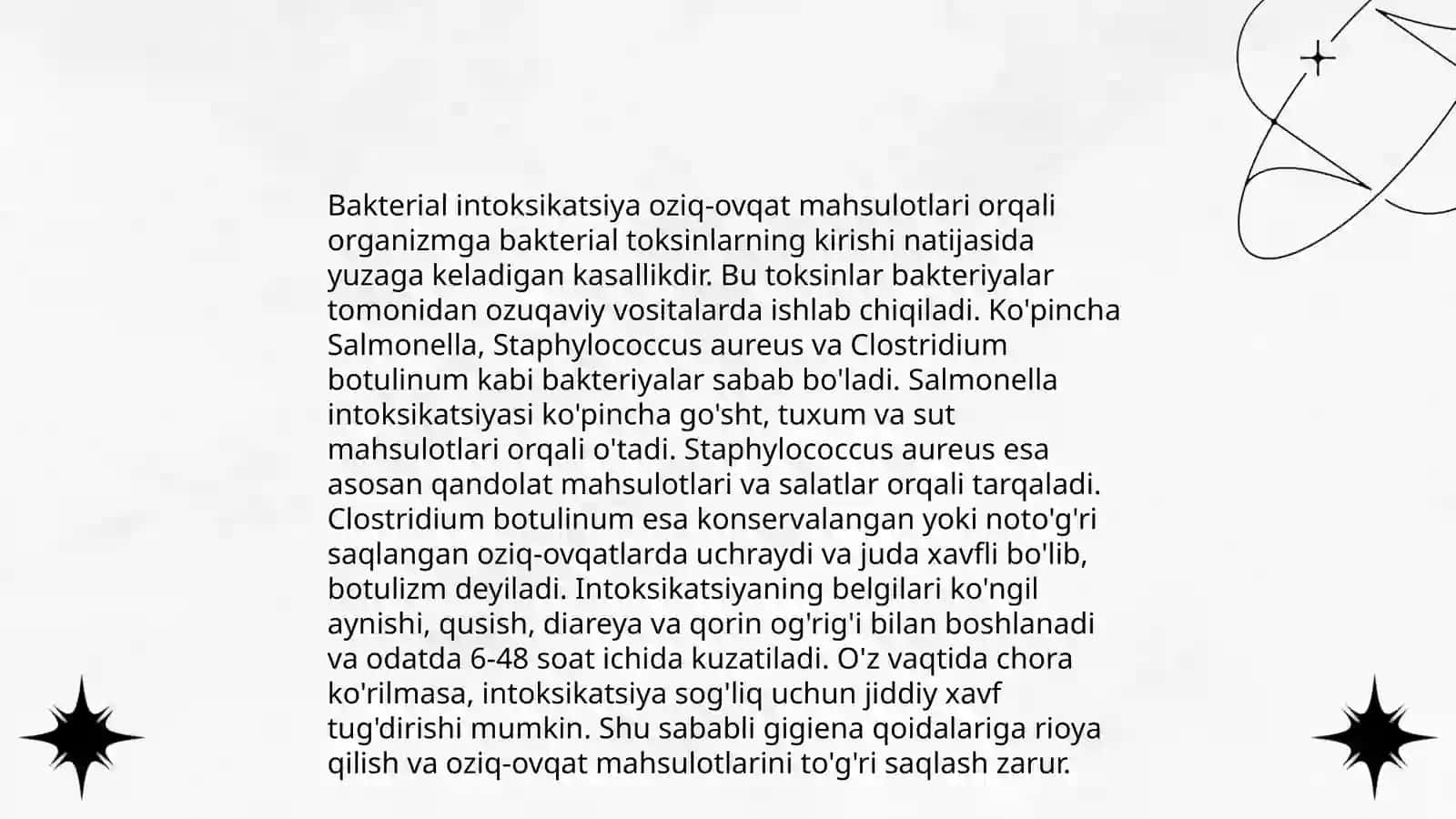 Oziq-ovqat intoksikatsiyasi 4