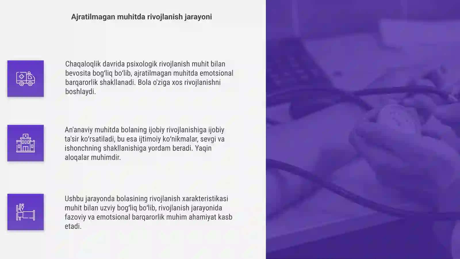 Chaqaloqlik davrida pisiholohik rivijlanishga hos xususiyatlat 4