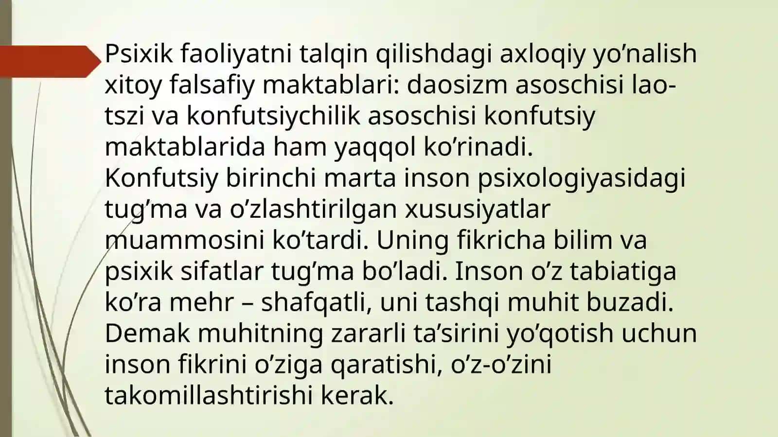 Sharq mutafakkirlarining psixalogik qarashlari 4