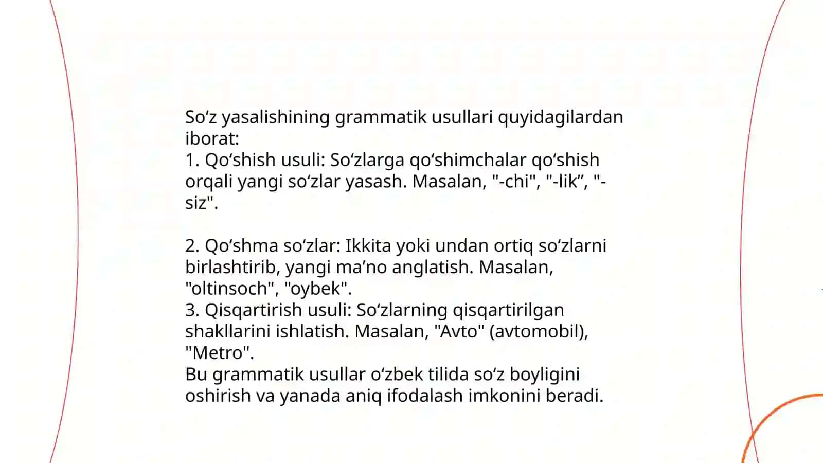 Soʻz yasalishi va klinik terminshunoslik boʻlimi 4
