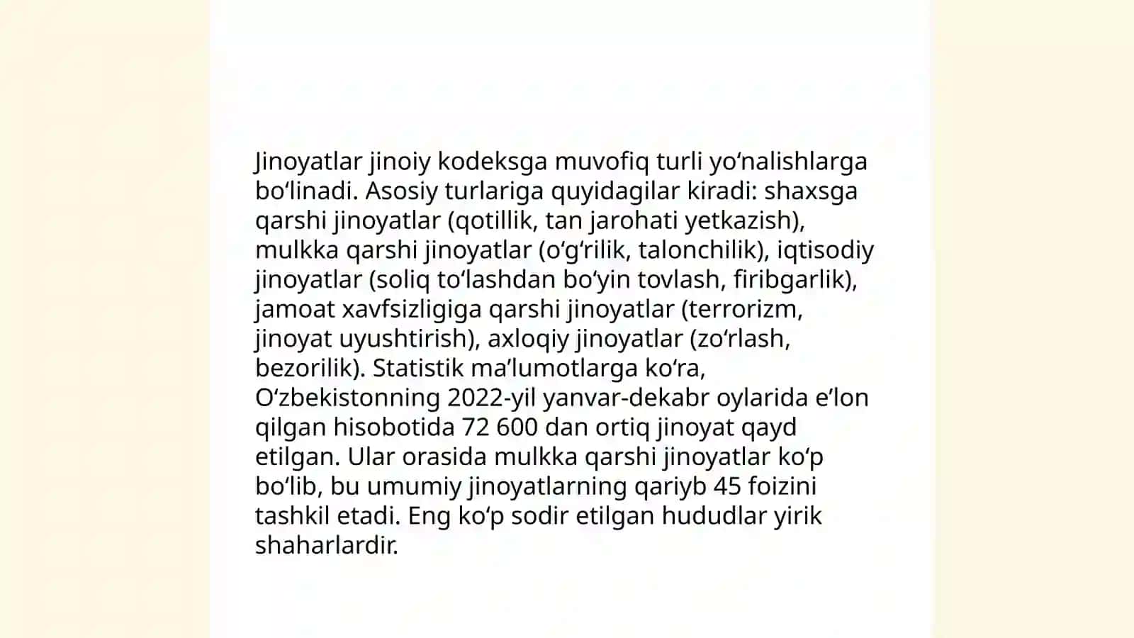 Jinoyat va jazo tizimi 4