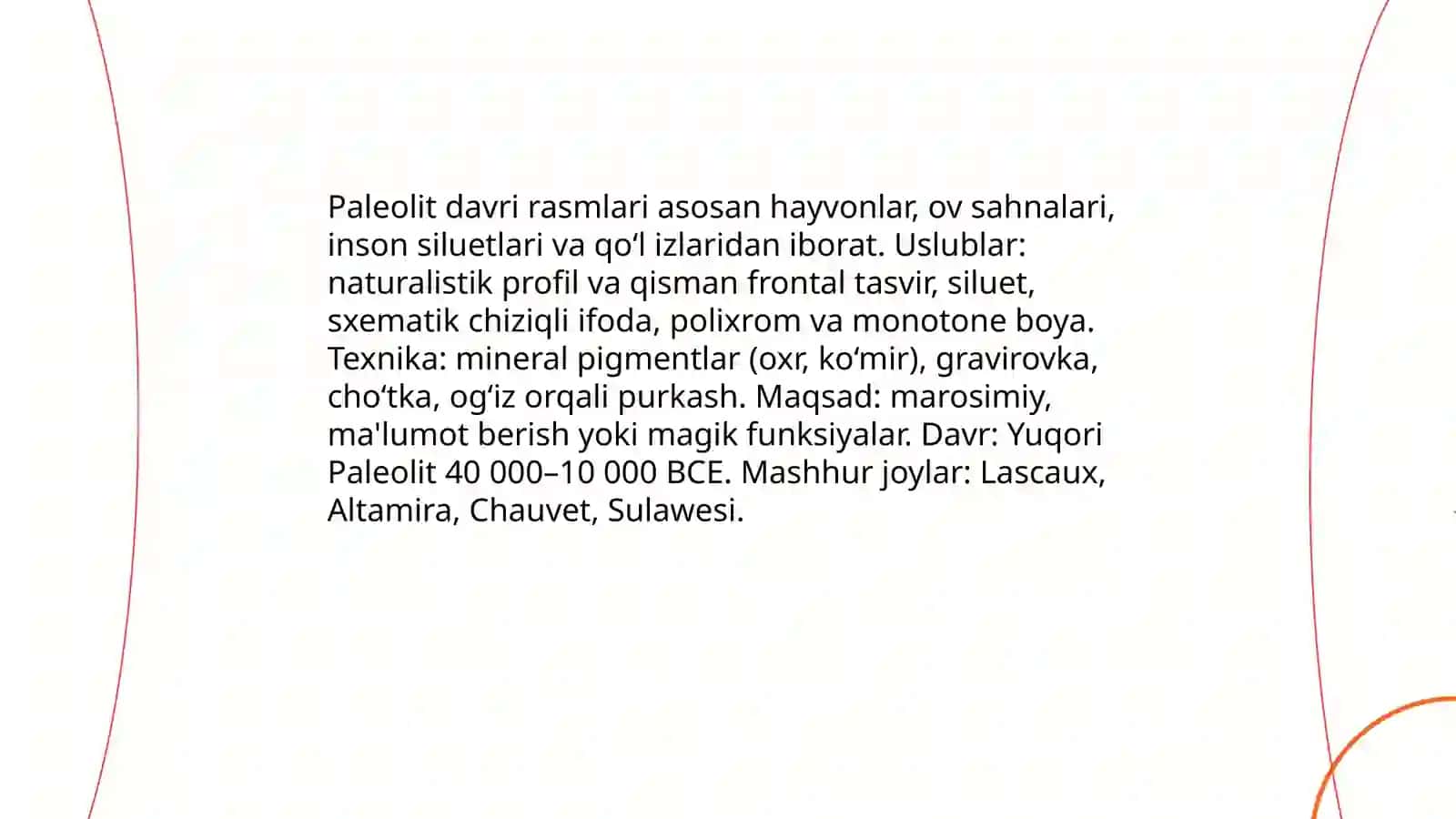 Ibtidoiy davr tasviriy san'ati 4