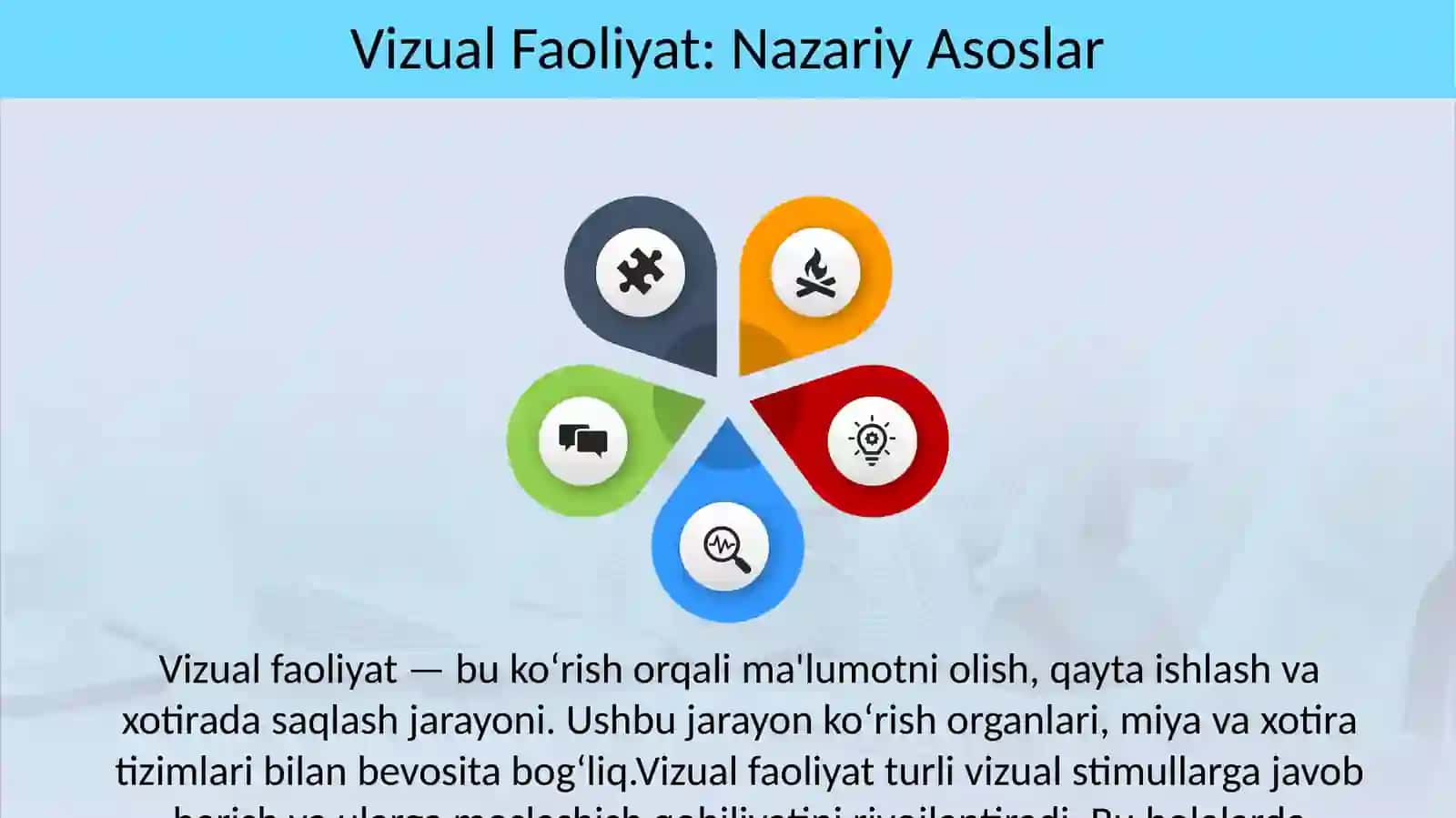 Vizual faoliyat va uning asoslari 4