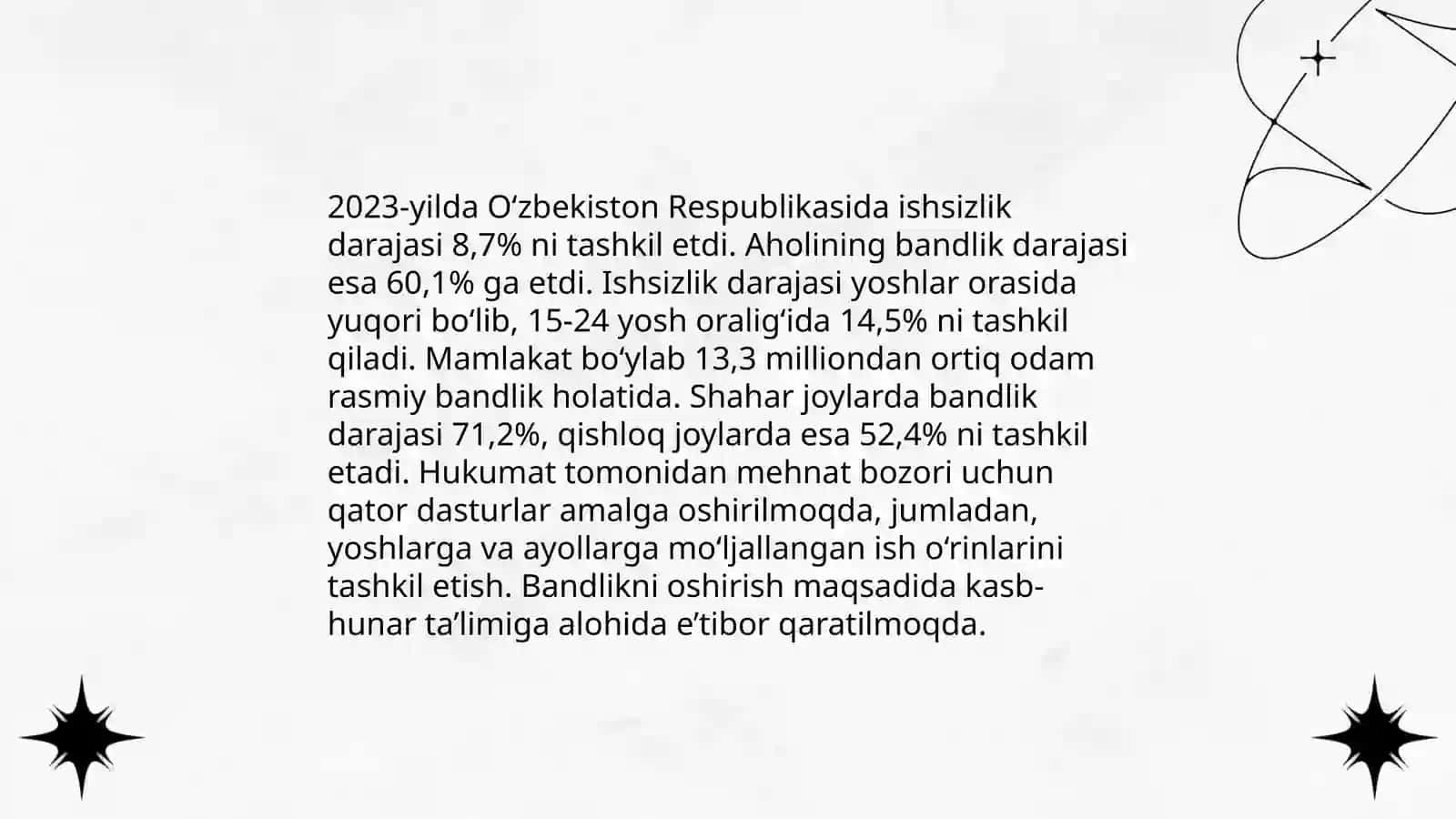 Milliy iqtisodiyot va uning makroiqtisodiy oʻlchamlari 4
