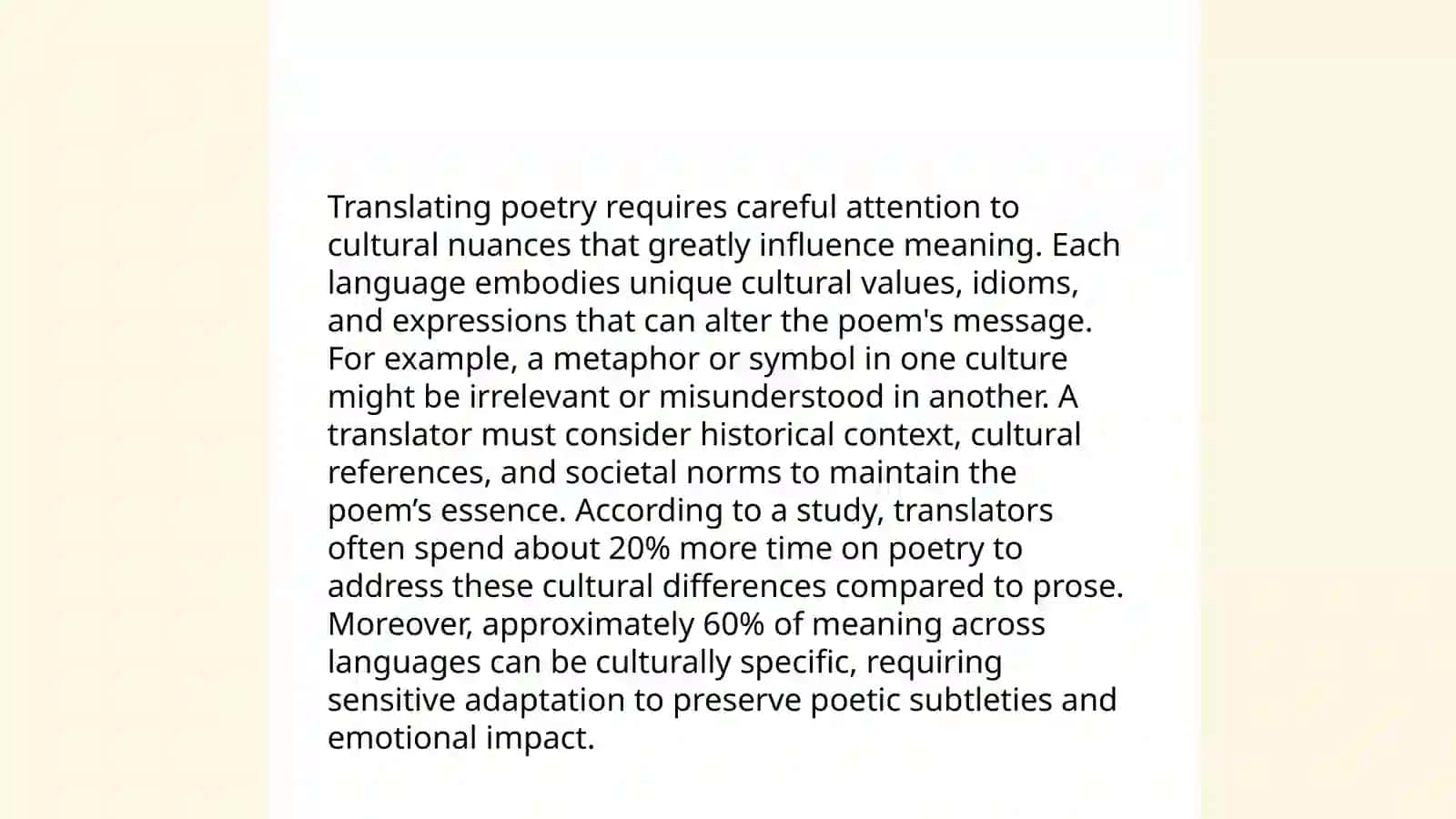 Translation poetry,poetry Translation techniques 4
