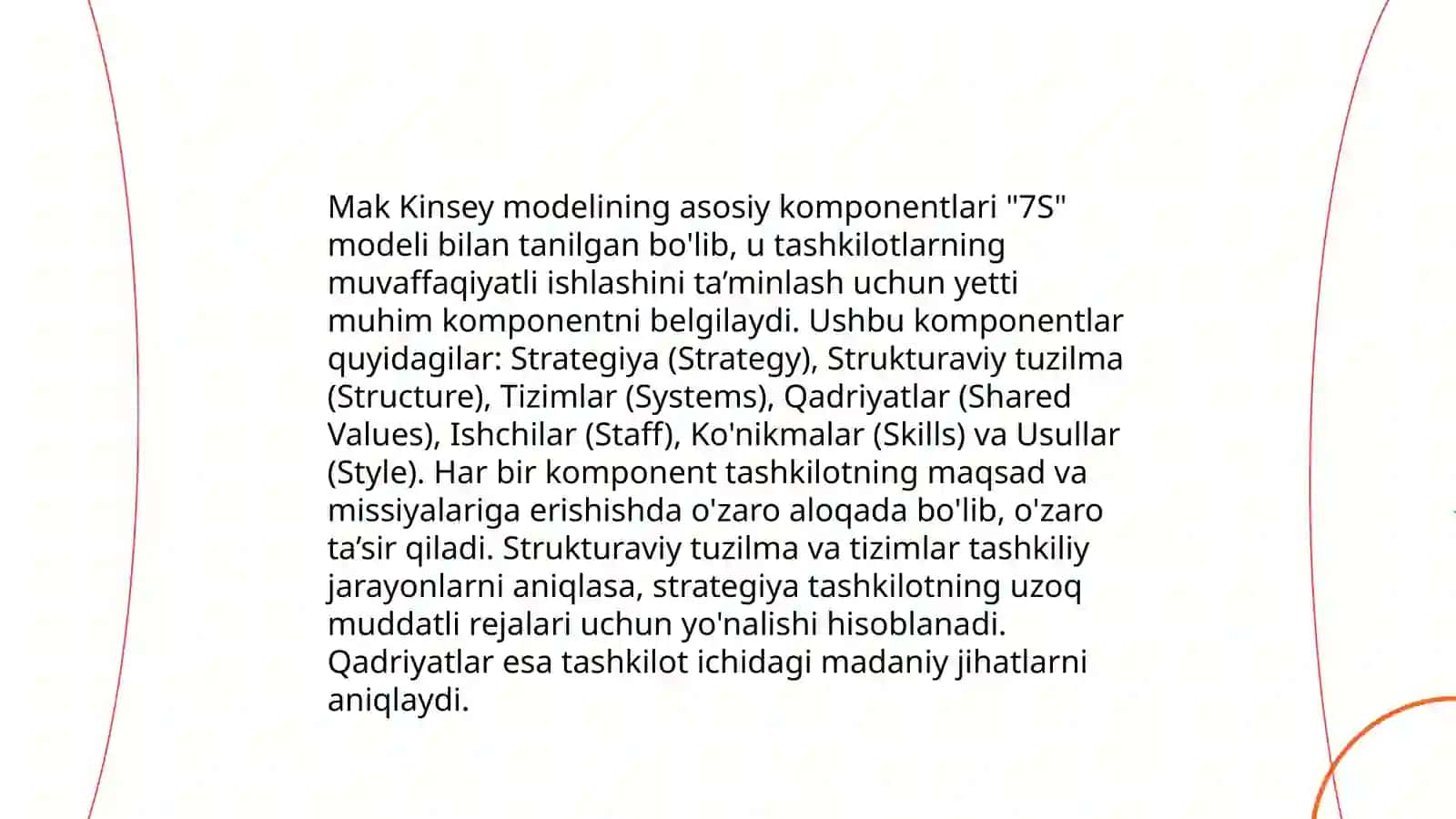Mak Kinsey modeli va Shell |DPM modeli tuzilishi va tarixi 4