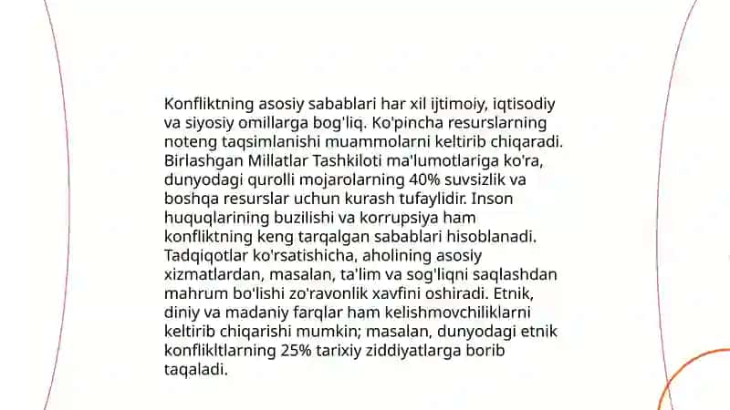 Konflikt tushunchasi va uning mohiyati 4