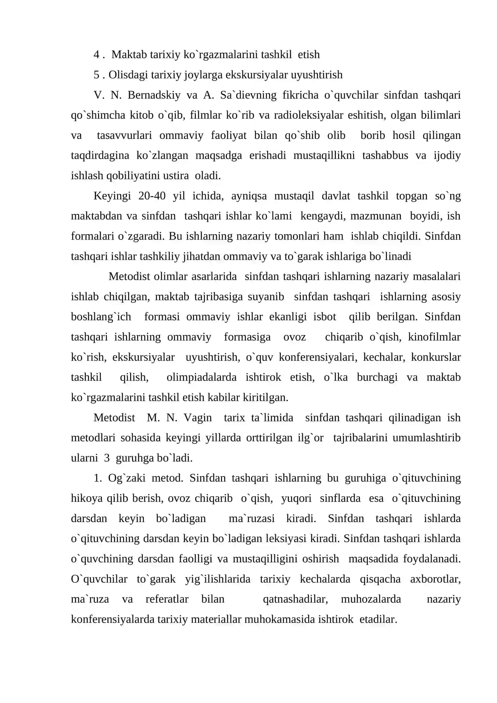 Tarix fani o qituvchisiga 4
